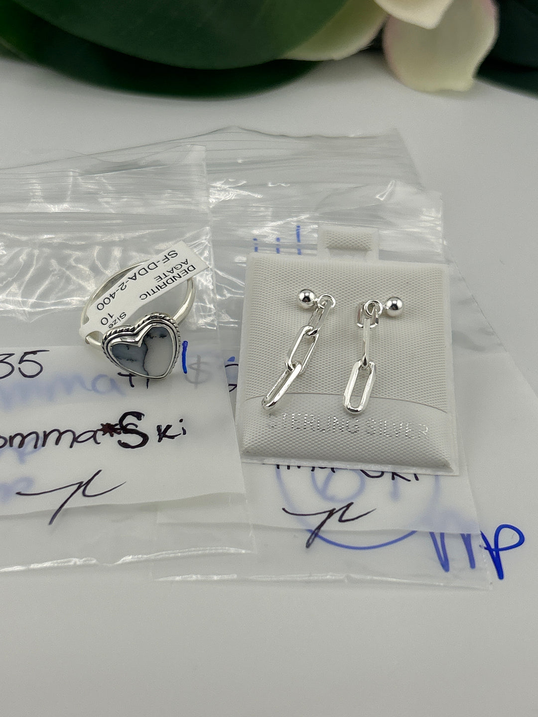 RESERVED FOR: Momma*ski - 4/27/2025 tiktok Live Show - 2 Sterling Silver Items