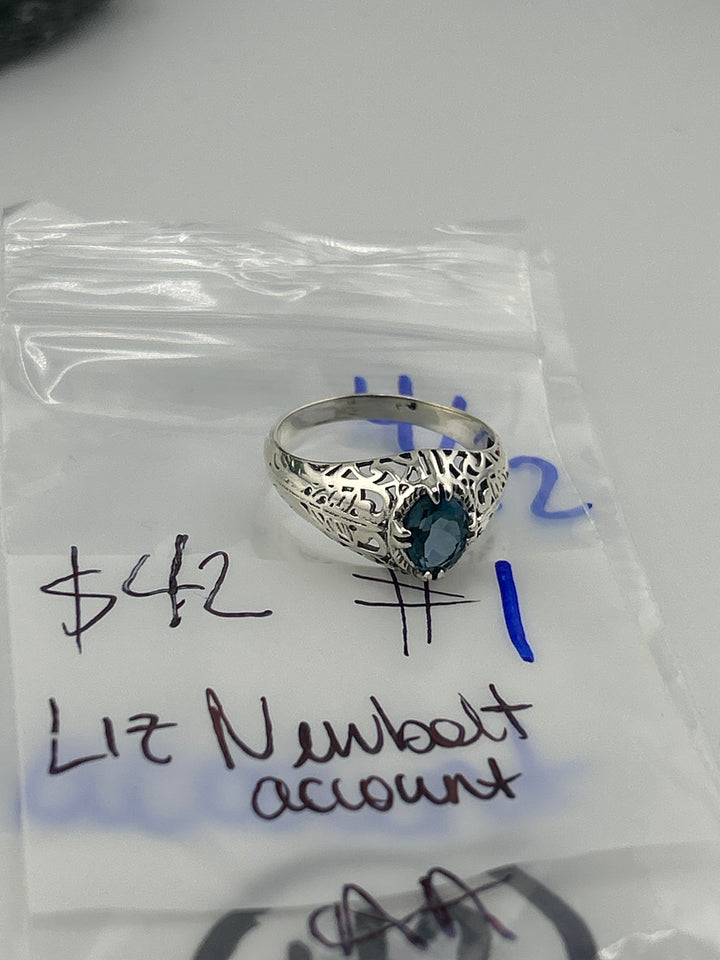 RESERVED FOR: Liz Newbolt account - 4/12/2025 tiktok Live Show - 1 Sterling Silver Items