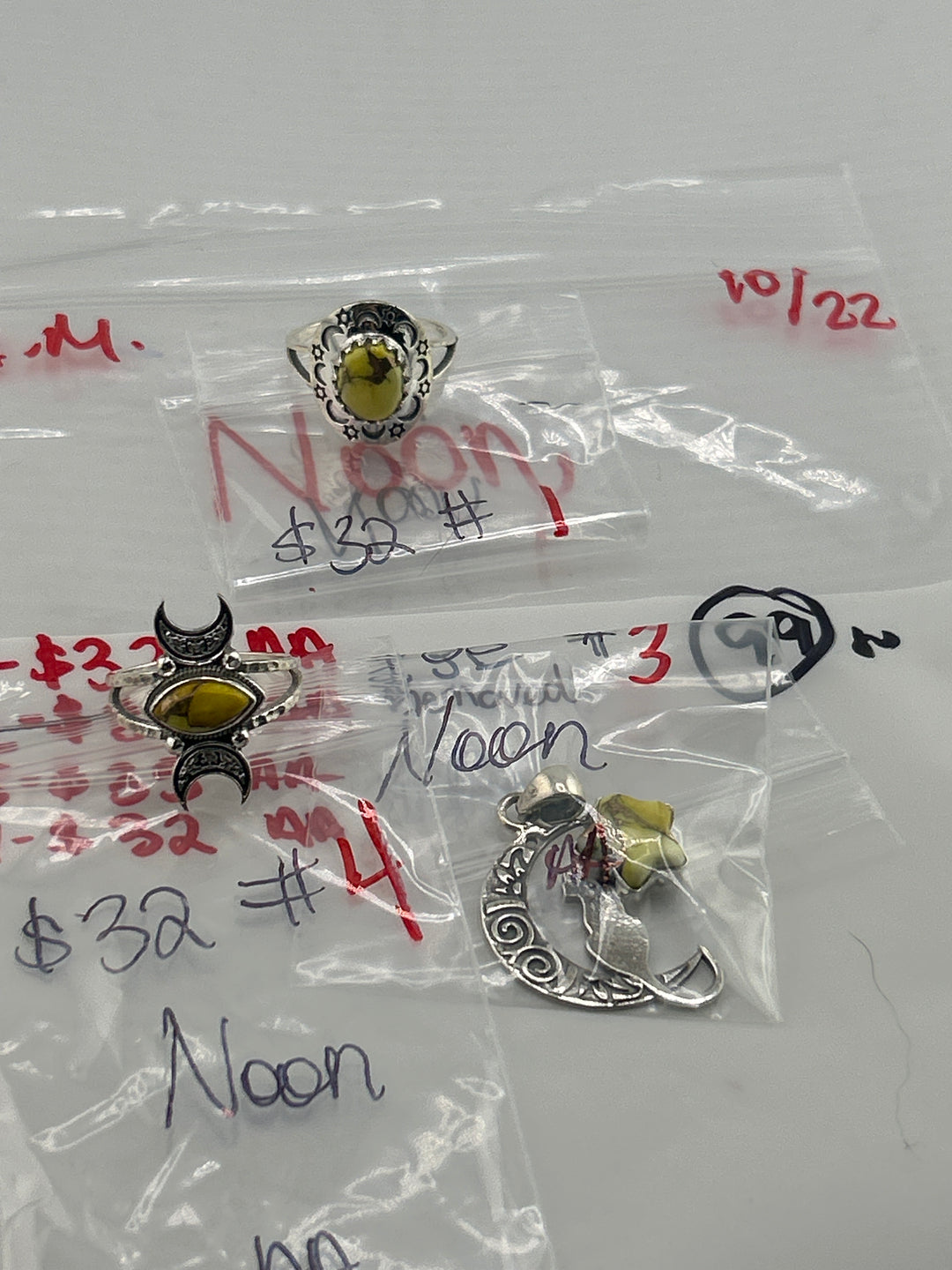 AM SHOW 48HR RESERVED FOR:  Noon - 10/22/2025 FL tiktok Live Show - 3  Sterling Silver Items