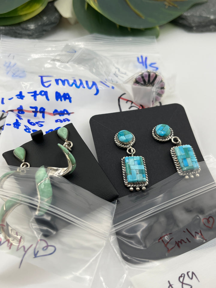 RESERVED FOR: Emily ❤️- 4/5/2025 tiktok Live Show - 3 Sterling Silver Items