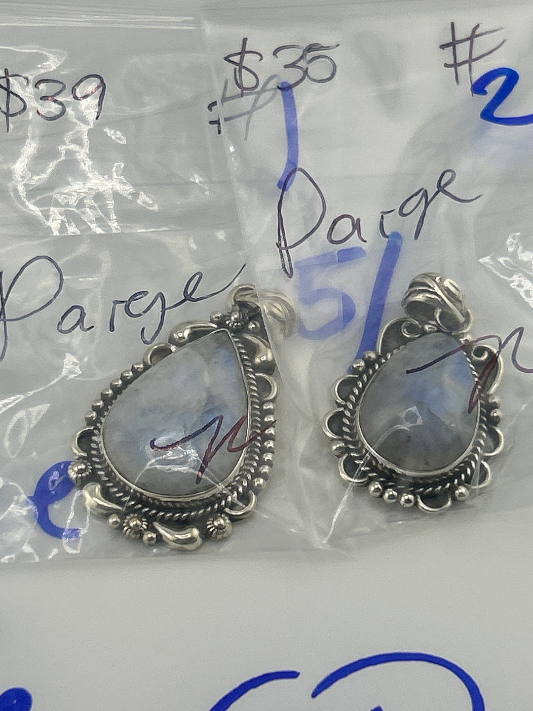 RESERVED FOR: Paige  - 5/9/2025 tiktok Live Show - 2 Sterling Silver Items