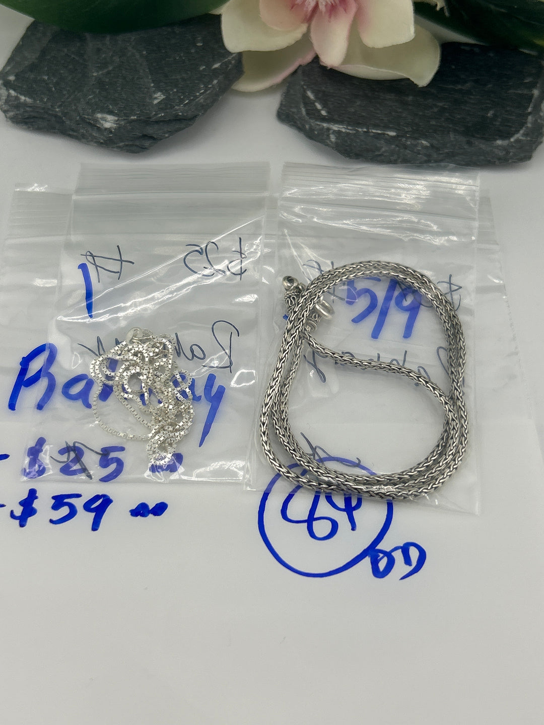 RESERVED FOR: Rahnay - 5/9/2025 tiktok Live Show - 2 Sterling Silver Items
