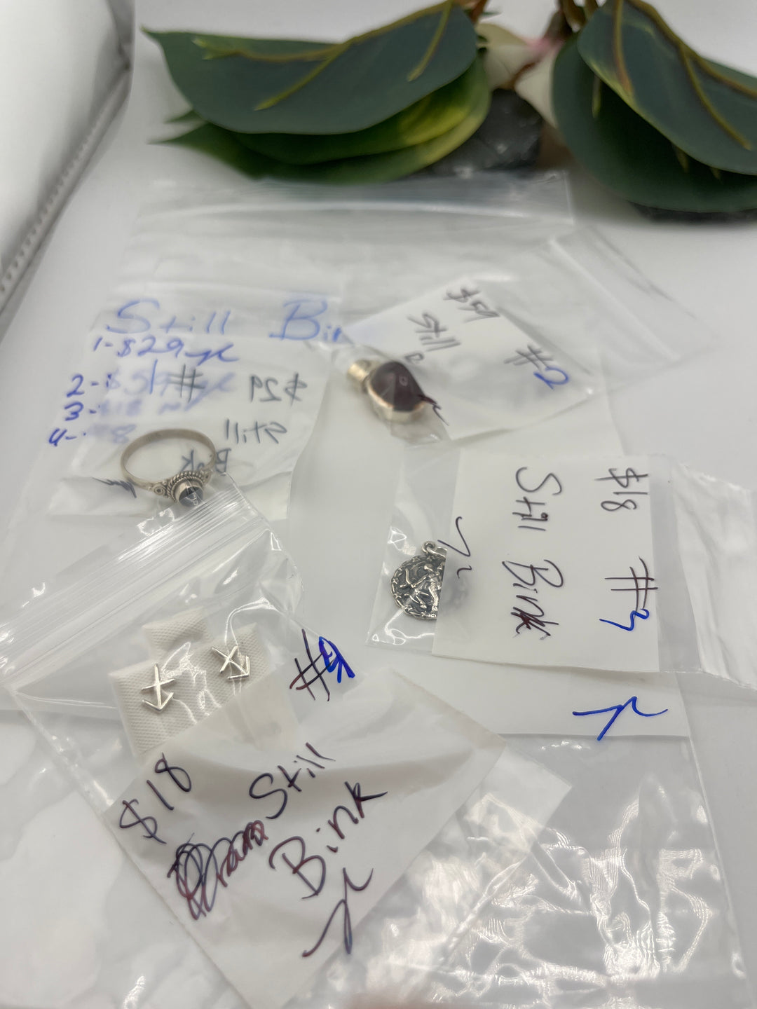 RESERVED FOR: Still Bink- 4/24/2025 tiktok Live Show -4  Sterling Silver Items