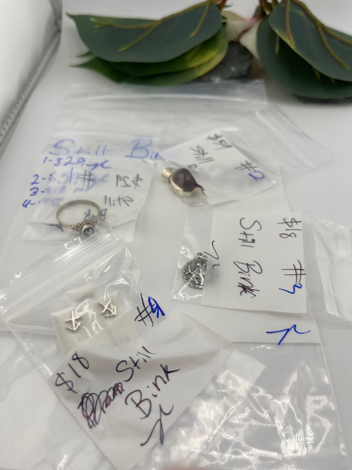 RESERVED FOR: Still Bink- 4/24/2025 tiktok Live Show -4  Sterling Silver Items