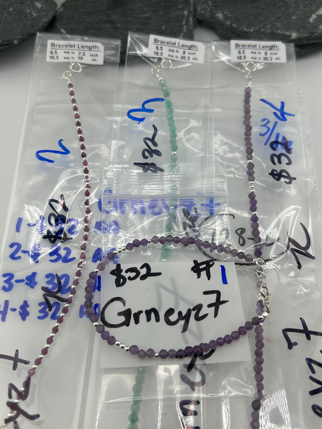 RESERVED FOR: Grneyz7 - 3/16/2025 Live Show - 4 Sterling Silver Items
