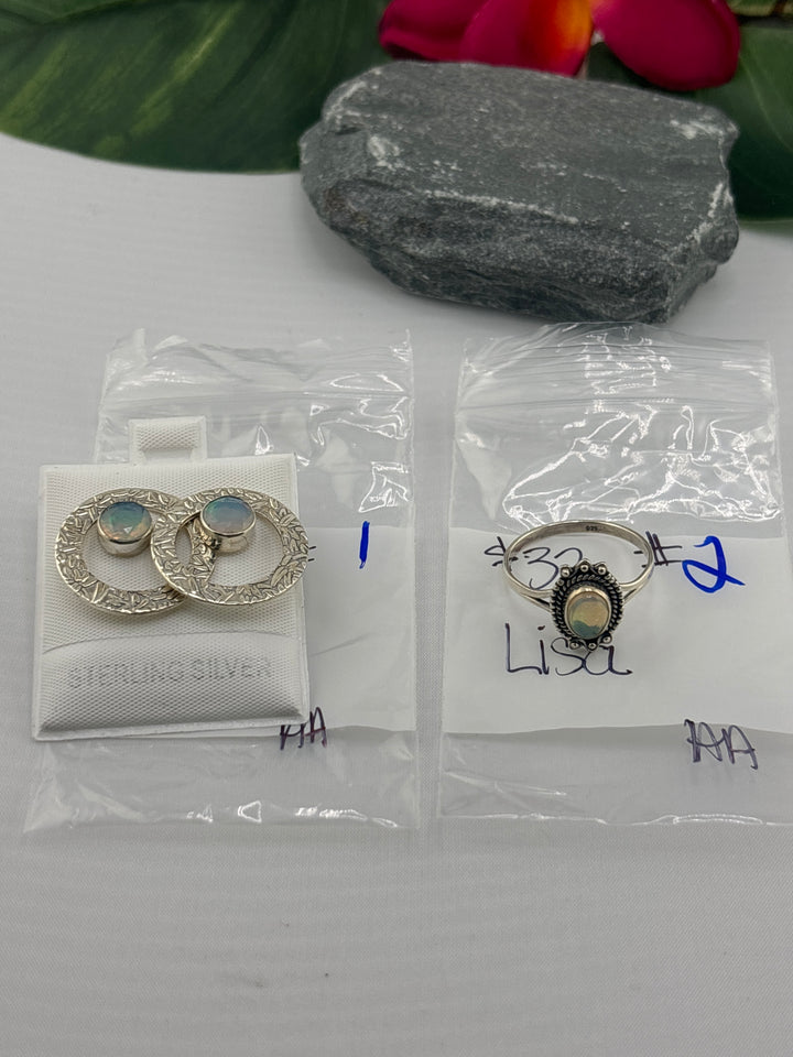 RESERVED FOR: Lisa- 4/6/2025 tiktok Live Show - 2 Sterling Silver Items