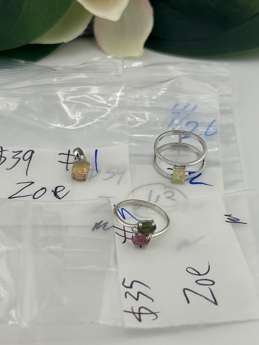 RESERVED FOR: Zoe - 4/26/2025 tiktok Live Show -3  Sterling Silver Items