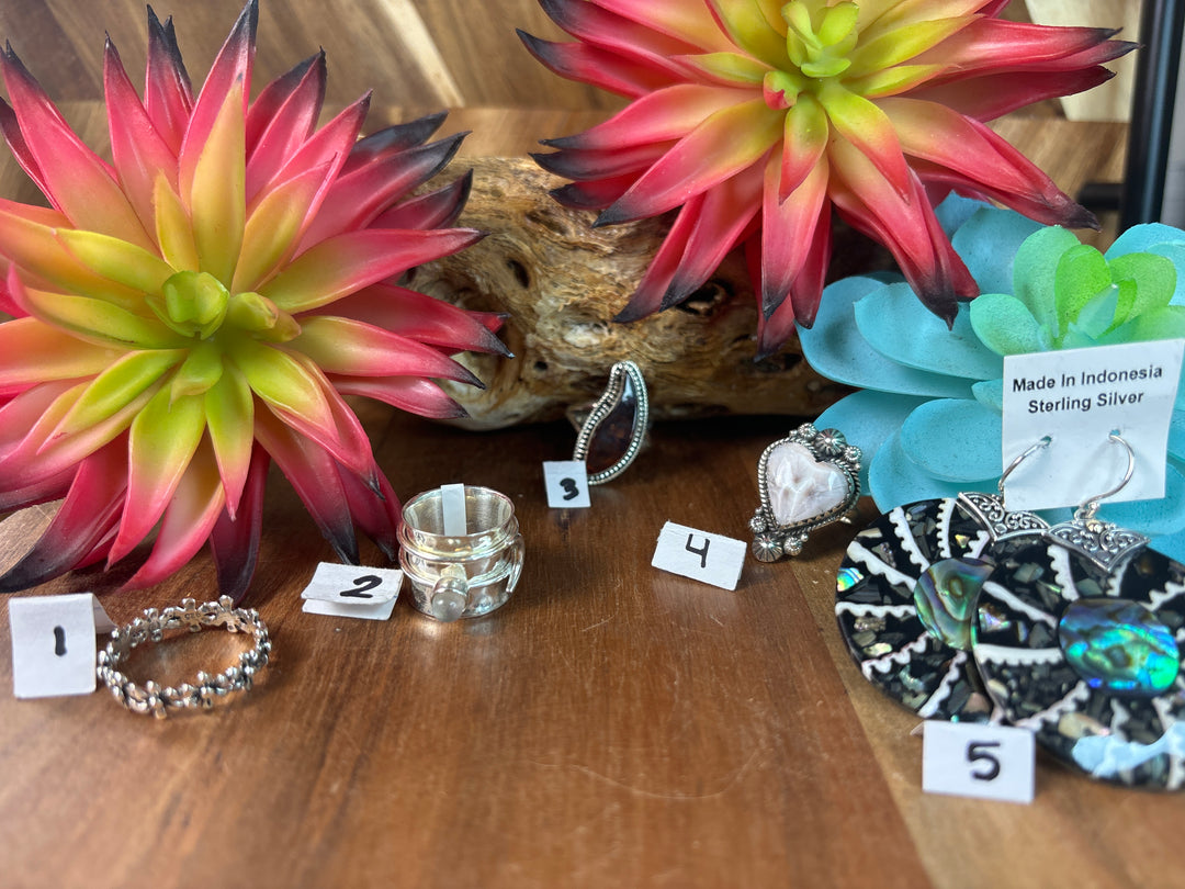 RESERVED FOR: Sunny 7/21/24- 8 Sterling Silver Items
