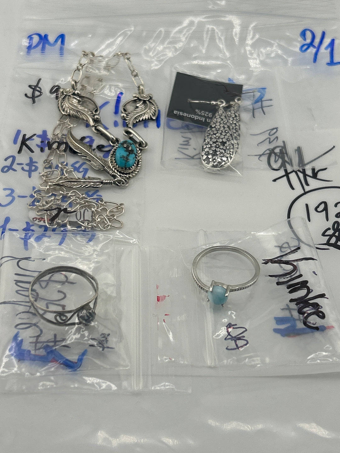 Kimlee - 2/1/26 - 4 925 Sterling Silver Items