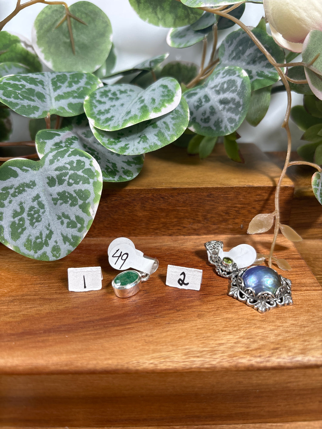 RESERVED FOR: Save Texas Dogs 8/29/2024 - 2 Sterling Silver Items