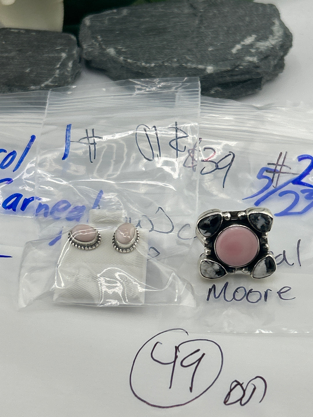 RESERVED FOR: Carol Carneal Moore - 5/23/2025 tiktok Live Show - 2 Sterling Silver Item