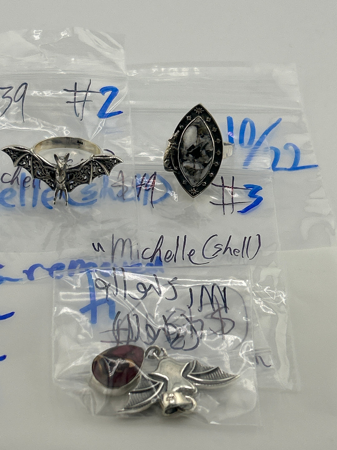 PM SHOW 48HR - RESERVED FOR: Michelle🐚 - 10/22/2025 FL tiktok Live Show - 3 Sterling Silver Items