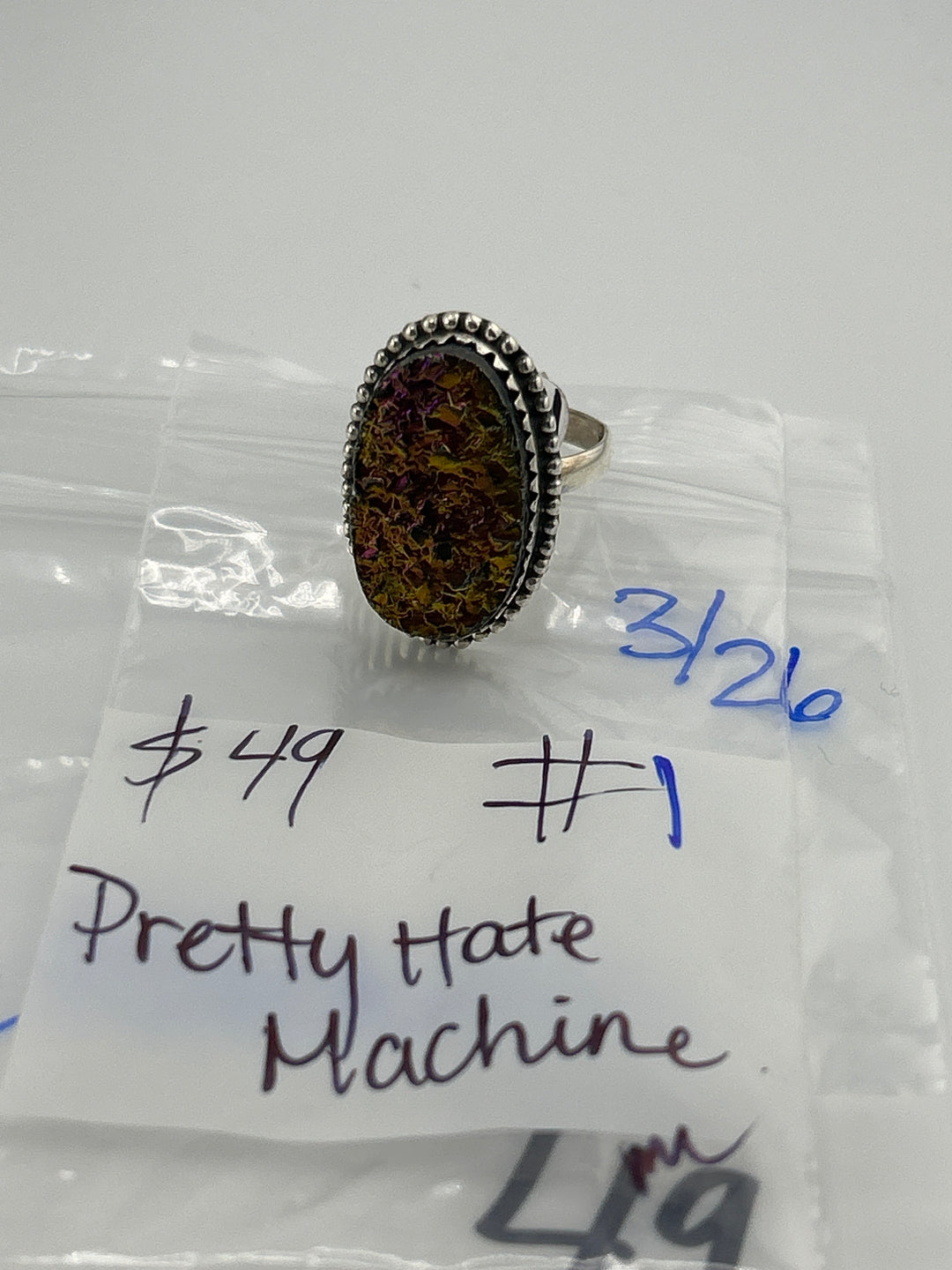 RESERVED FOR: PrettyHateMachine - 3/26/2025 tiktok Live Show - 1 Sterling Silver Items
