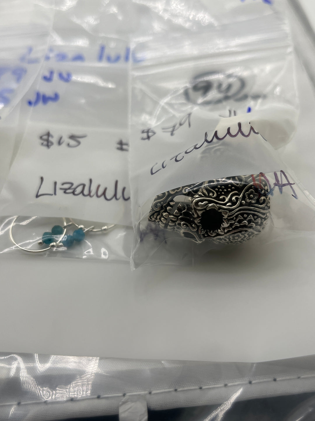 RESERVED FOR: Lizalulu- 3/16/2025 Live Show -2  Sterling Silver Items