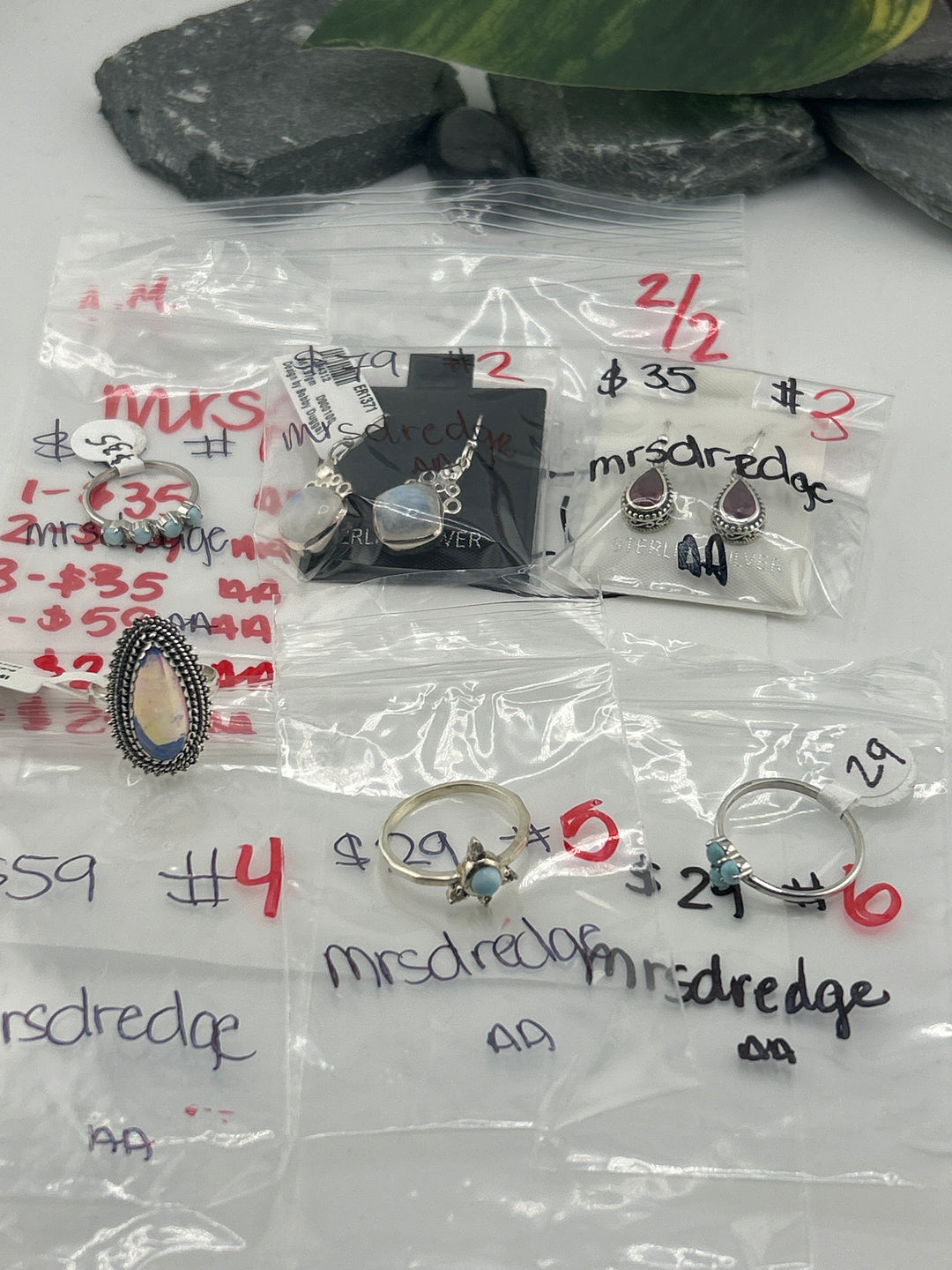mrsdredge - 2/2/26 - 6 925 Sterling Silver Items