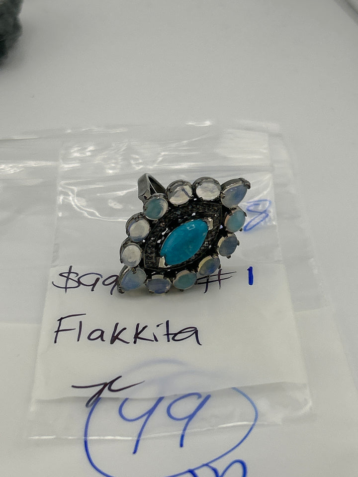 RESERVED FOR: Flakitta - 3/28/2025 tiktok Live Show - 1 Sterling Silver Items