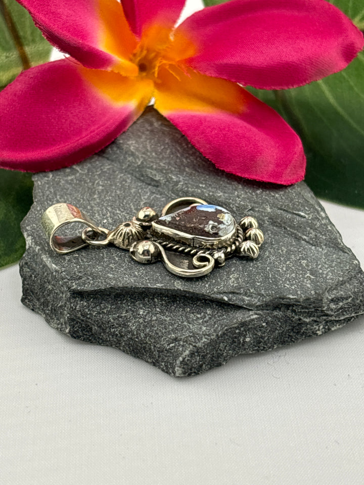 Golden Hills Turquoise Pendant