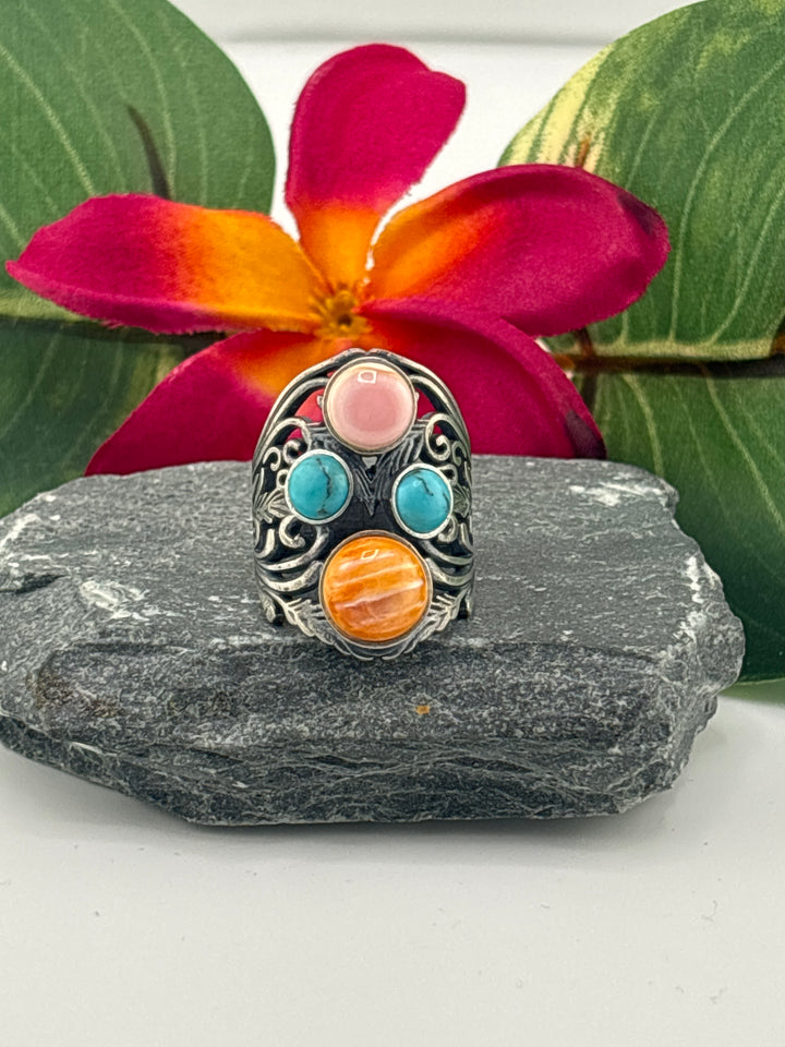 Cluster Shield Ring Size 8