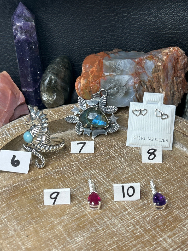 RESERVED FOR: MustangGirl-7/2/24- 10 Sterling Silver Items