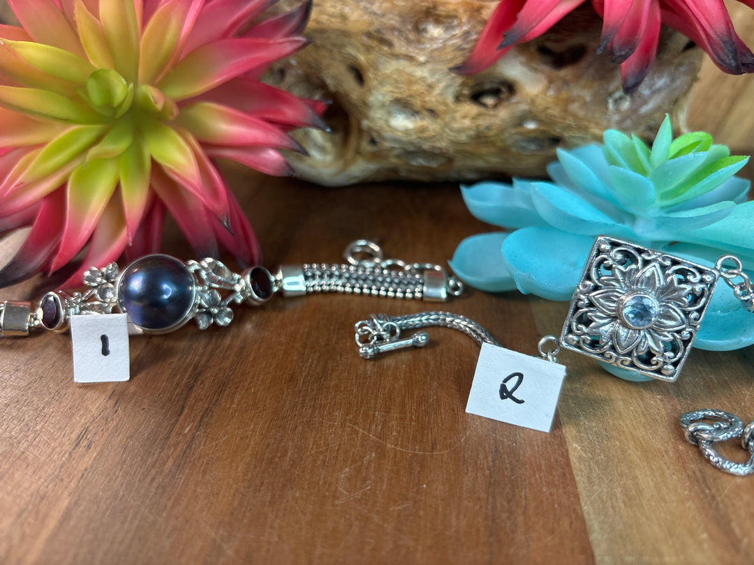 RESERVED FOR: Pat O'Leary 7/21/24- 2 Sterling Silver Items