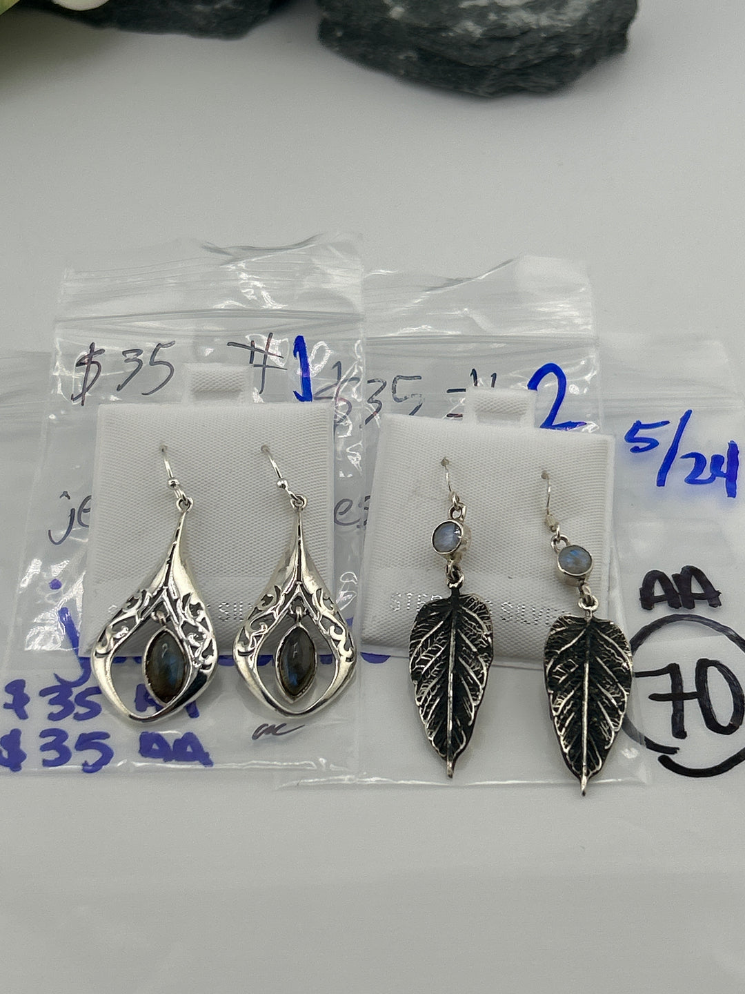 RESERVED FOR: jessica roca73 - 5/24/2025 tiktok Live Show - 2 Sterling Silver Items