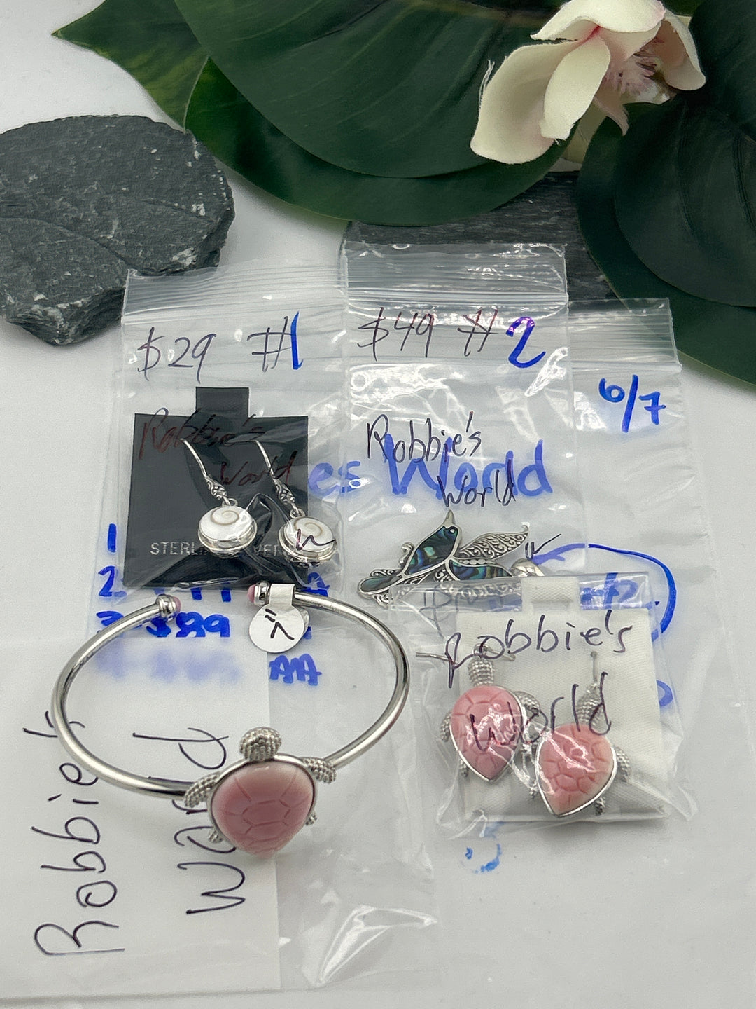 RESERVED FOR: Robbies World - 6/7/2025 FL tiktok Live Show - 4 Sterling Silver Items