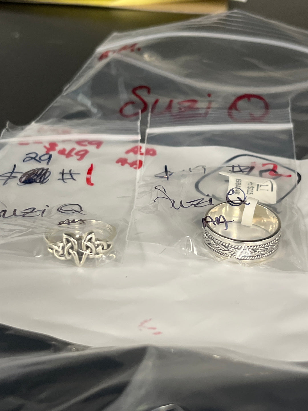 Suzi Q- 2/11/26 - 2 925 Sterling Silver Items
