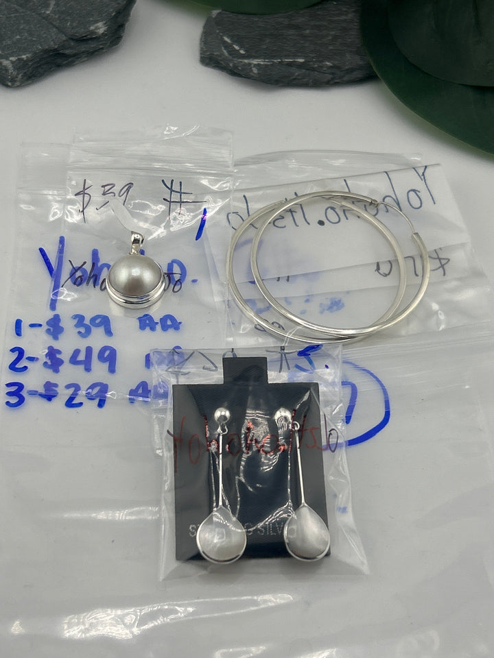 RESERVED FOR: Yohoho.ItsJo - 6/7/2025 FL tiktok Live Show - 3 Sterling Silver Items