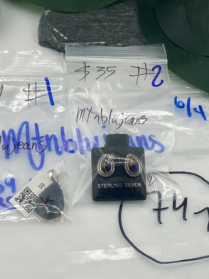 RESERVED FOR: Mtnblujeans - 6/4/2025 tiktok Live Show - 2 Sterling Silver Items
