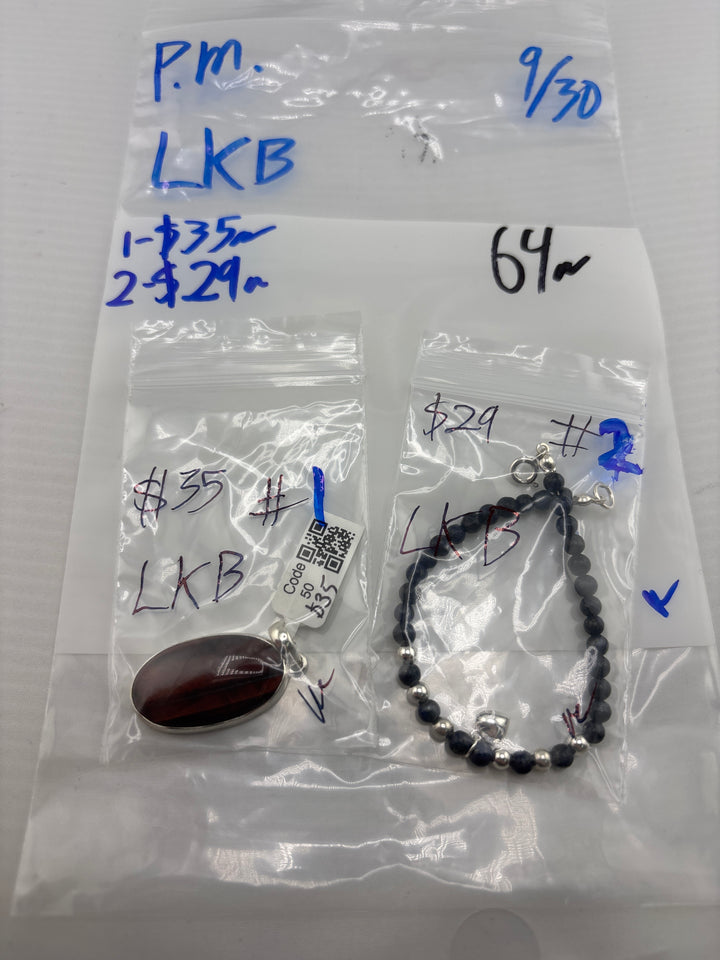PM SHOW 48HR - RESERVED FOR: LKB - 9/30/2025 FL tiktok Live Show - 2 Sterling Silver Items