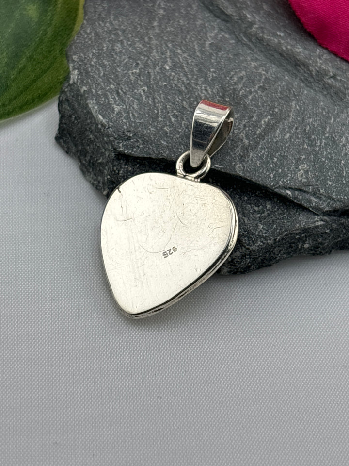 Golden Hills Turquoise Heart Pendant