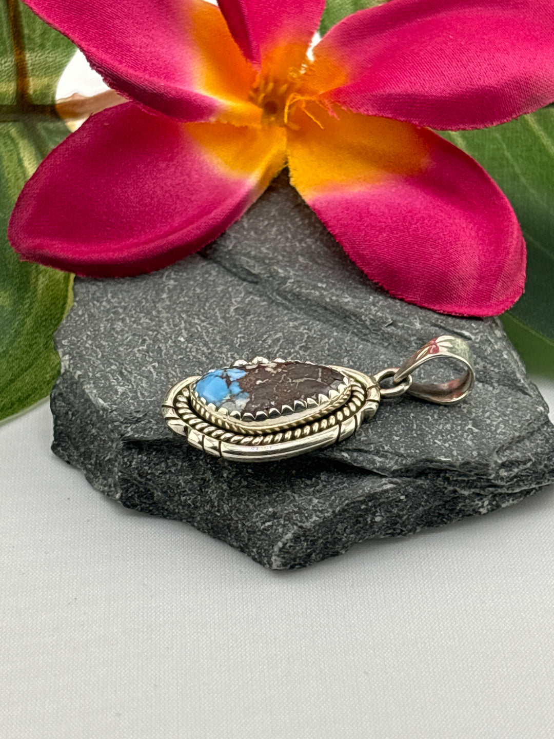 Golden Hills Turquoise Pendant