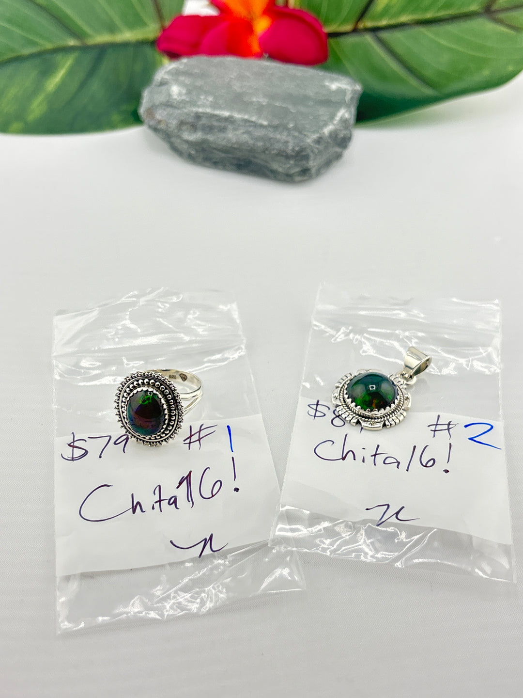 RESERVED FOR: Chita16! - 3/28/2025 tiktok Live Show - 2 Sterling Silver Items