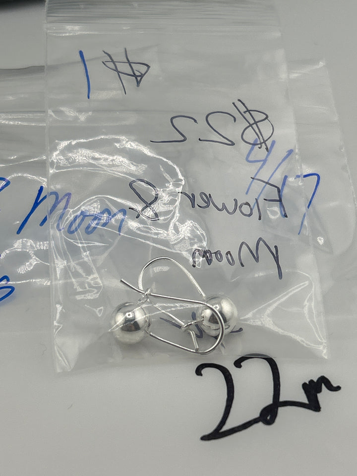 RESERVED FOR: Flower & Moon Crystals - 4/17/2025 tiktok Live Show - 1 Sterling Silver Items