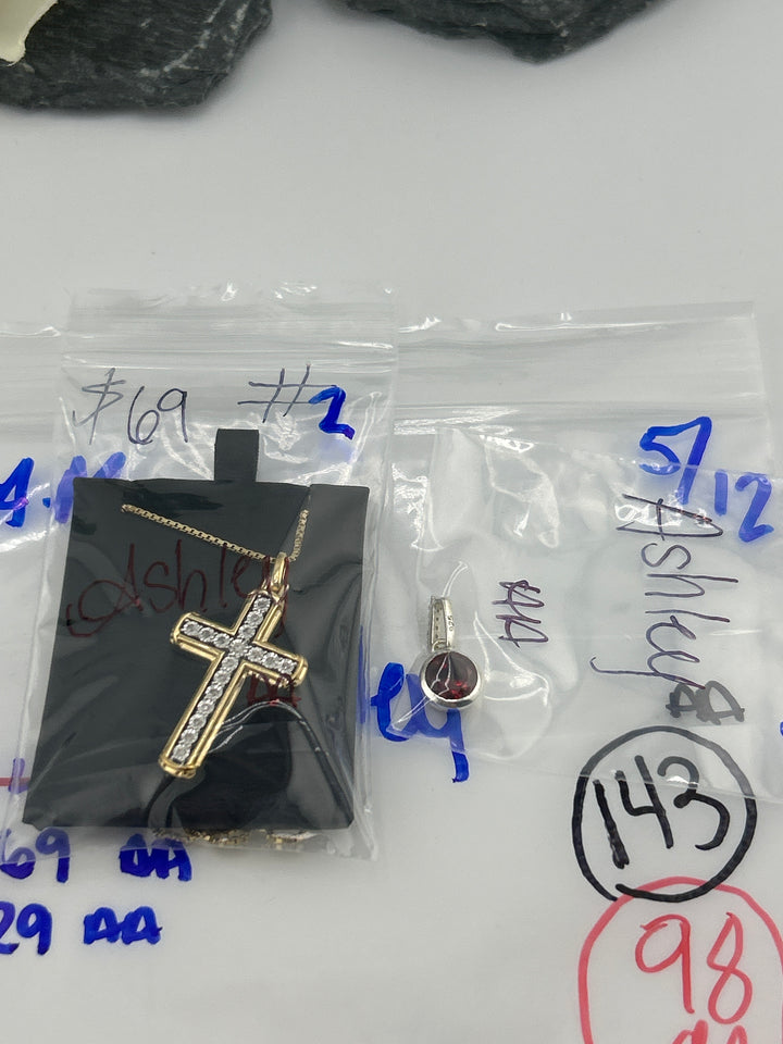 RESERVED FOR: Ashley - 5/12/2025 tiktok A.M Live Show - 2 Sterling Silver Items