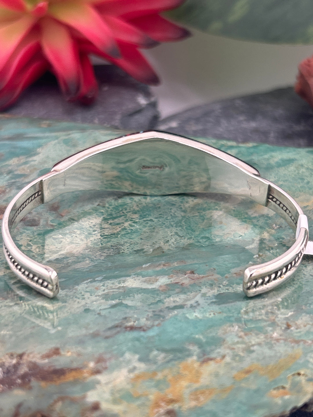 Regie 925 Sterling Silver Mosaic Multi-stone Space Cuff