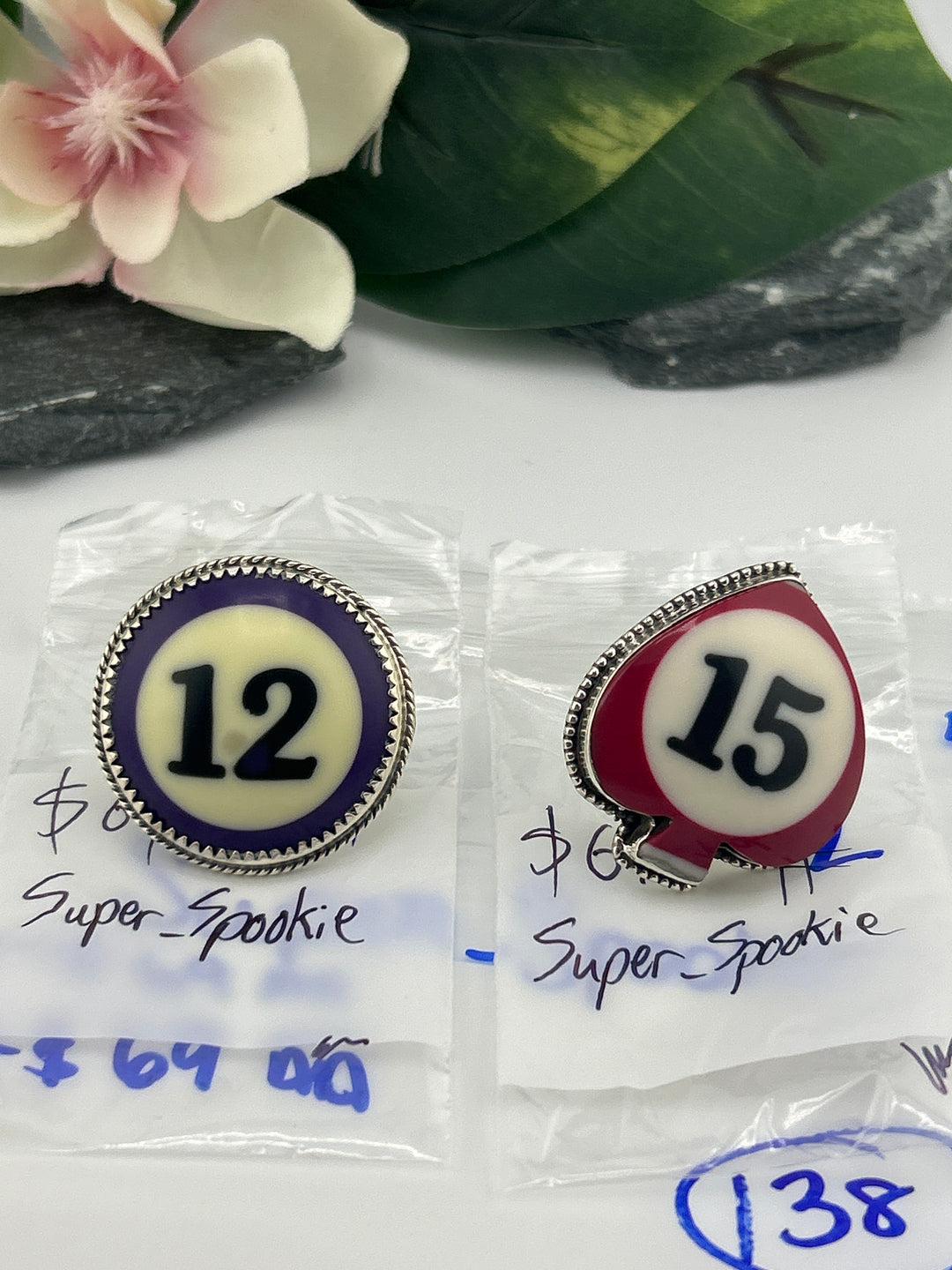 RESERVED FOR: Super_Spookie - 4/23/2025 tiktok Live Show - 2 Sterling Silver Items