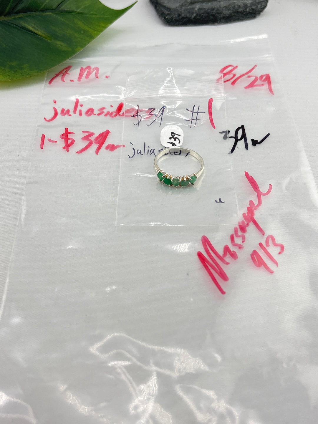 AM SHOW 48HR - RESERVED FOR: juliasiders - 8/29/2025 FL tiktok Live Show - 1 Sterling Silver Items