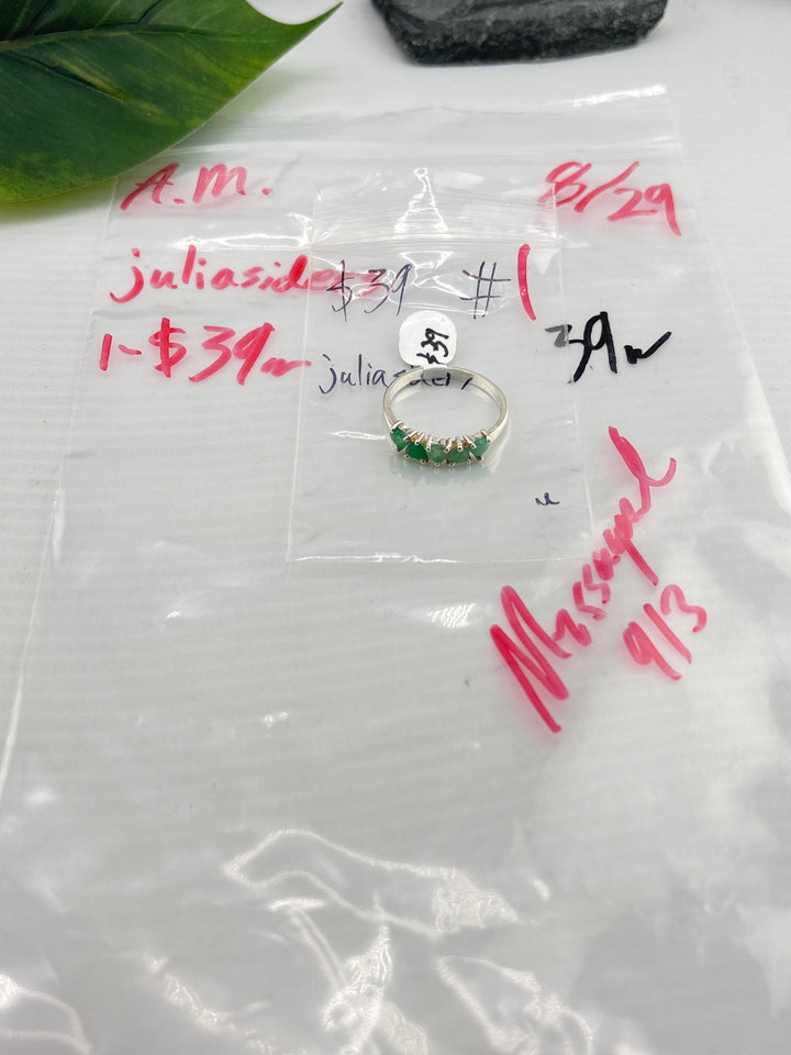 AM SHOW 48HR - RESERVED FOR: juliasiders - 8/29/2025 FL tiktok Live Show - 1 Sterling Silver Items