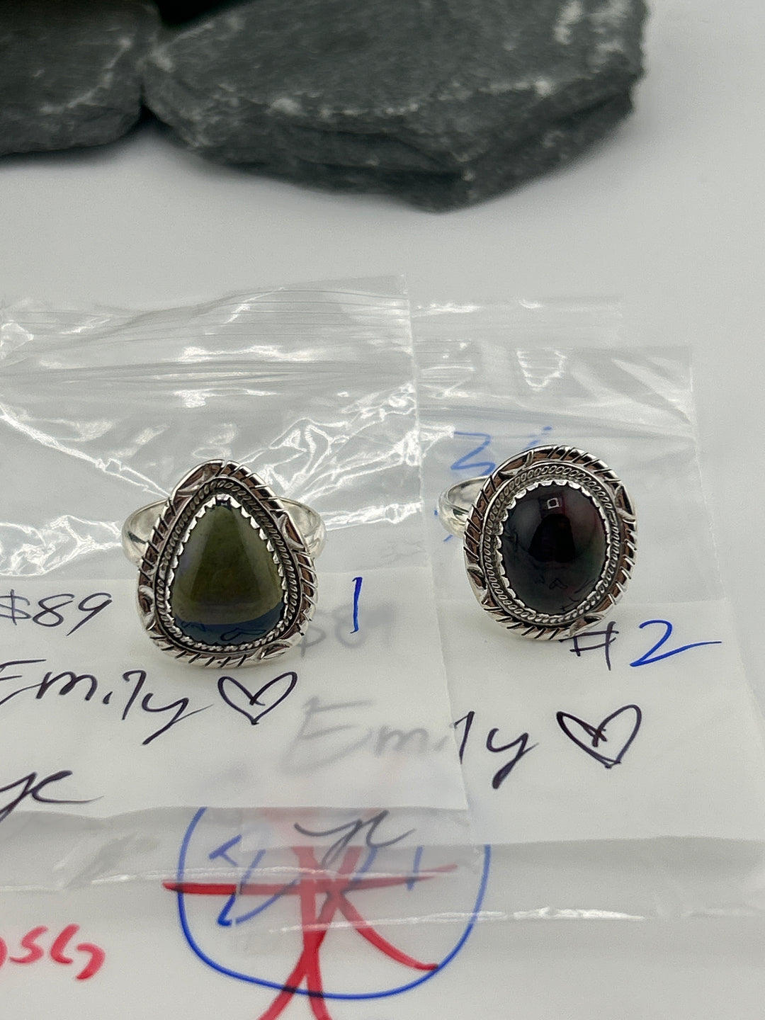 RESERVED FOR: Emily🩷 - 3/28/2025 tiktok Live Show - 2 Sterling Silver Items