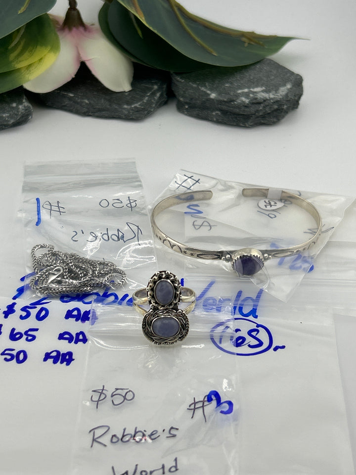 RESERVED FOR: Robbies World - 5/25/2025 tiktok Live Show - 3 Sterling Silver Items