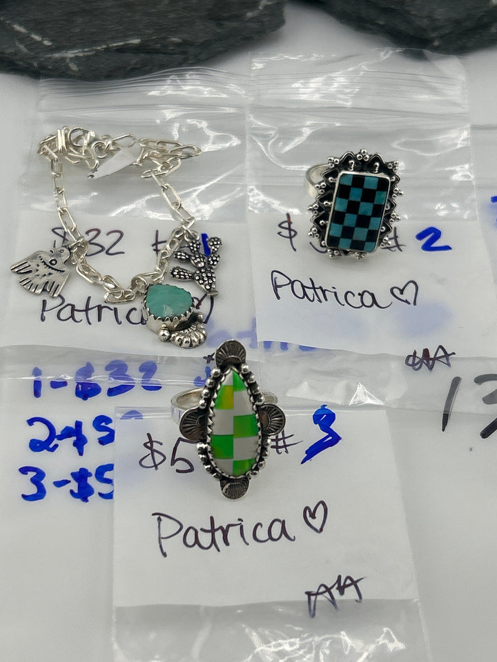 RESERVED FOR: Patrica❤️- 3/23/2025 Live Show - 3 Sterling Silver Items