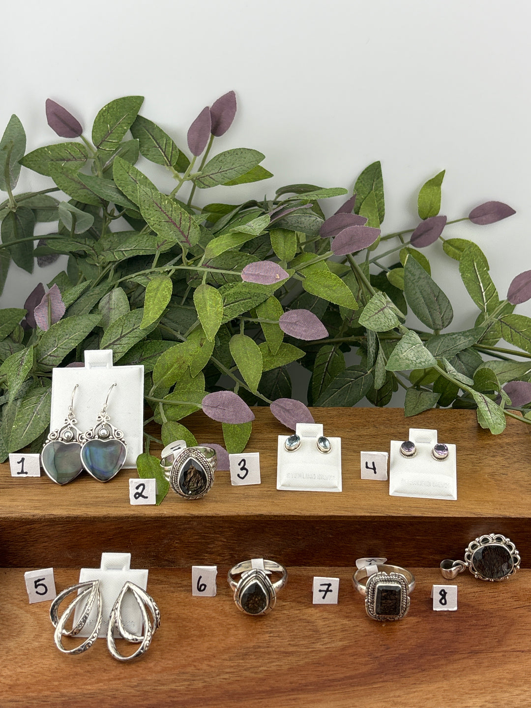 RESERVED FOR: Marivel Alcala 9/20/2024 - 6 Sterling Silver Items