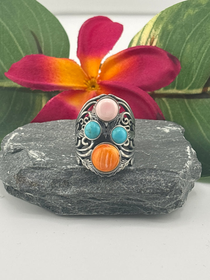 Cluster Shield Ring Size 9