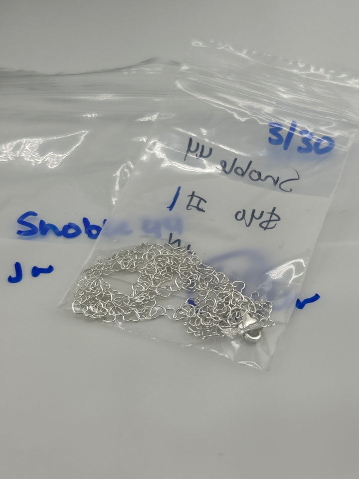 RESERVED FOR: Snoble44 - 3/30/2025 tiktok Live Show -1  Sterling Silver Items
