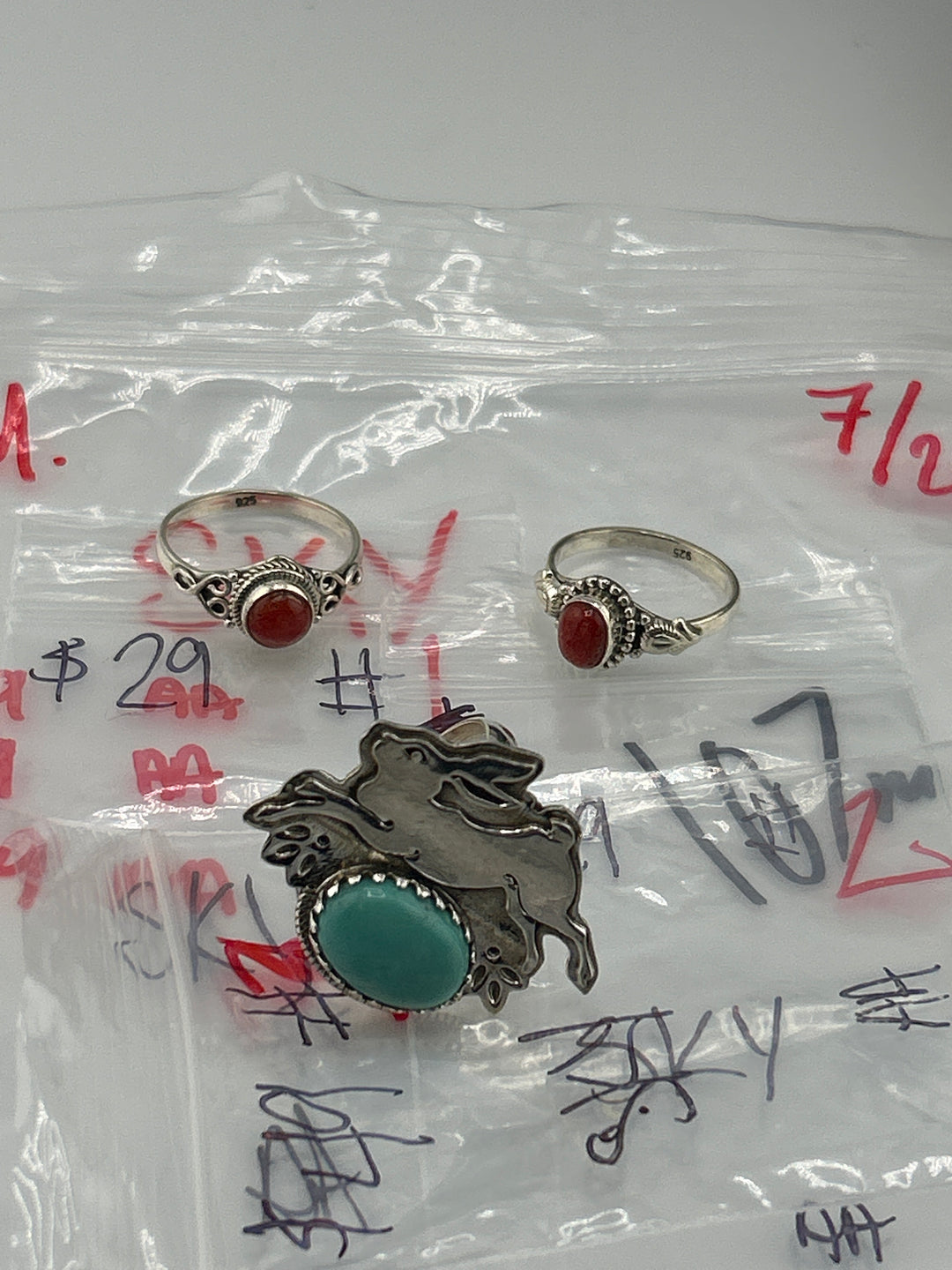 AM SHOW 48HR - RESERVED FOR: SKY - 7/24/2025 FL tiktok Live Show - 3 Sterling Silver Items