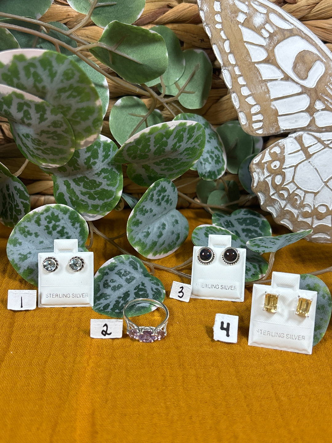 RESERVED FOR: Save Texas Dogs 8/25/24- 4 Sterling Silver Items