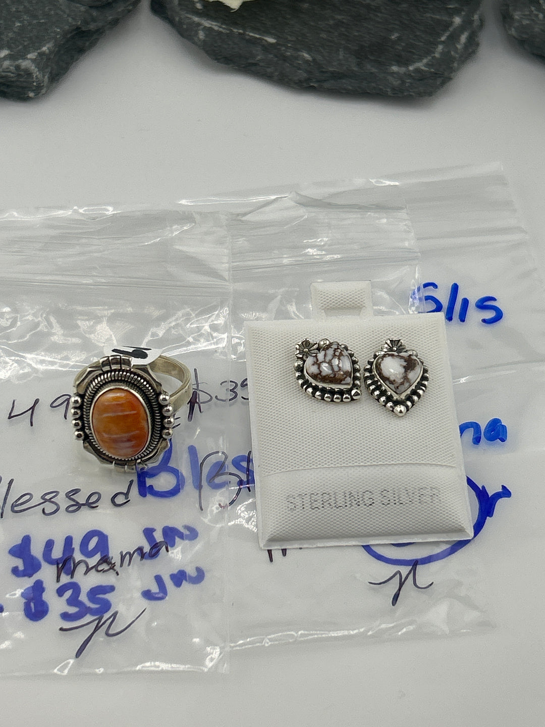 RESERVED FOR:  Blessed Mama- 5/15/2025 tiktok Live Show -2  Sterling Silver Items