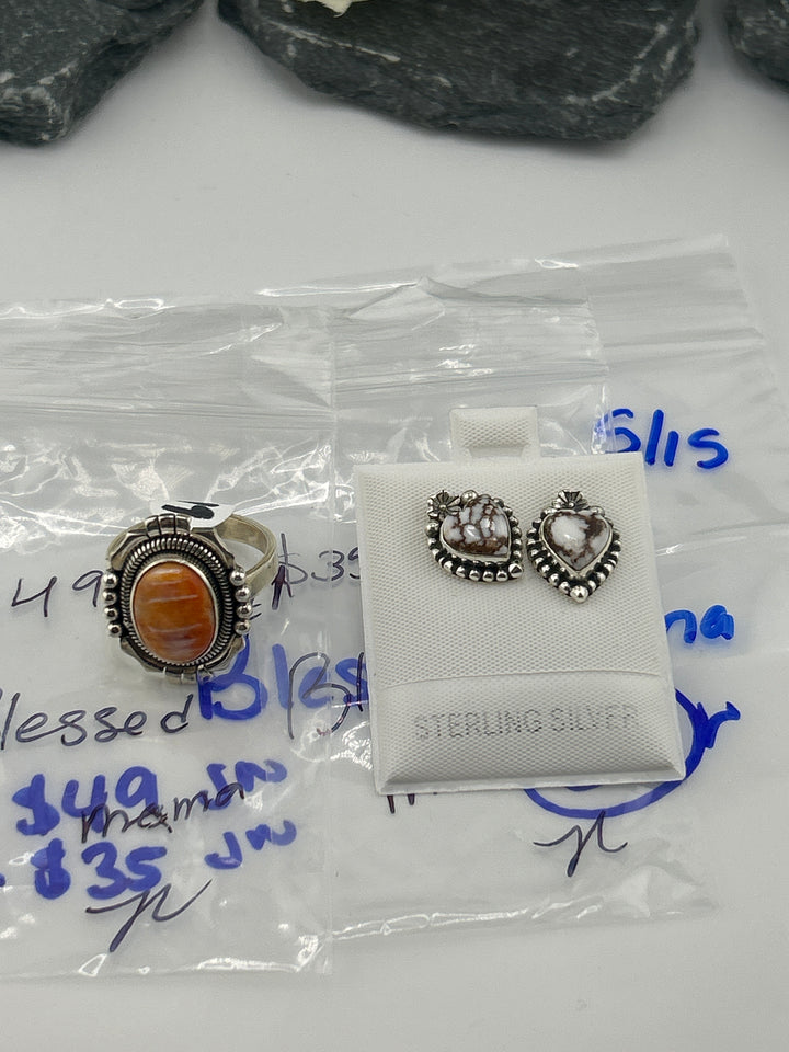 RESERVED FOR:  Blessed Mama- 5/15/2025 tiktok Live Show -2  Sterling Silver Items