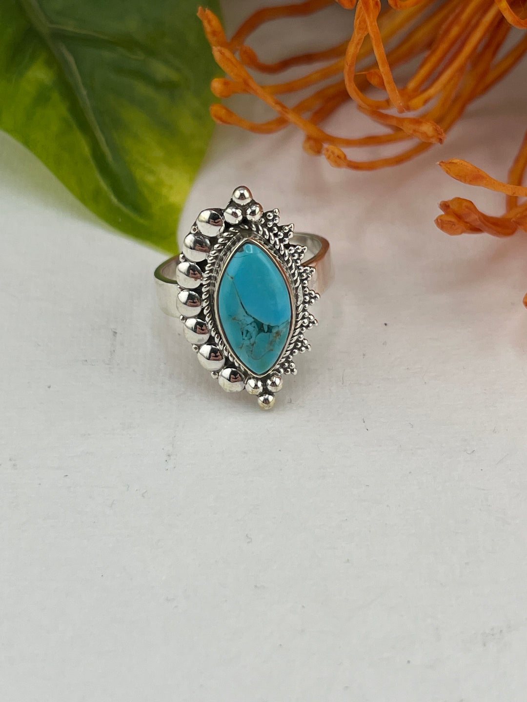 Kingman Turquoise Ring